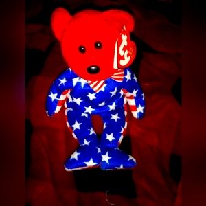 RARE TY Liberty Beanie Baby